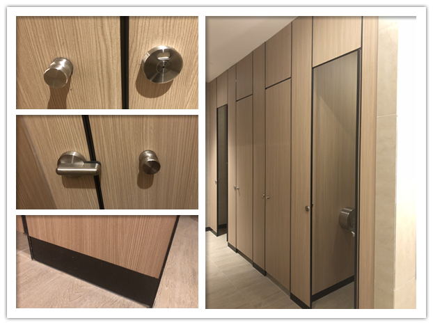high privacy style toilet partition and accessories