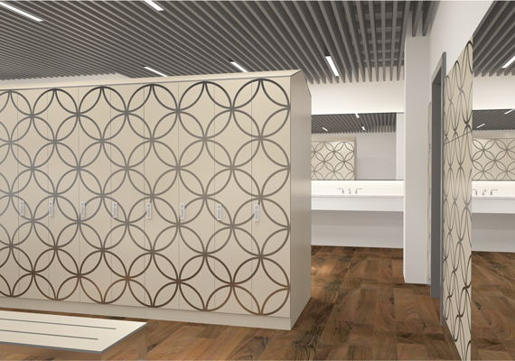 compact laminate locker 6