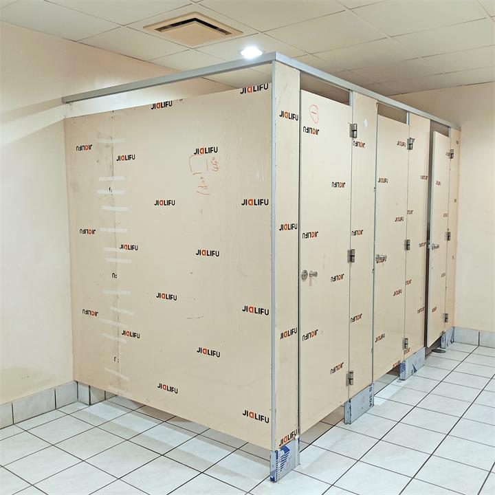 Palau International Airport toilet cubicle