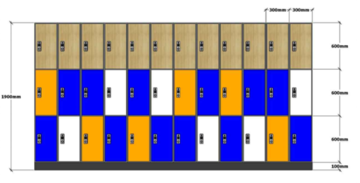 tủ đựng đồ thể thao