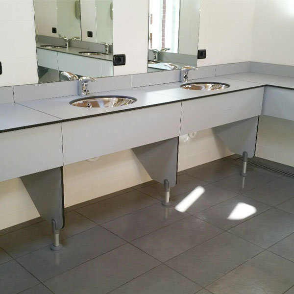 Supporting Leg Vanity Unit